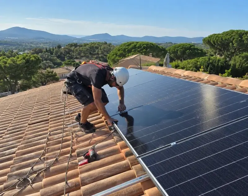 Installateur panneaux solaires Chambellay — pose photovoltaïque sur toiture